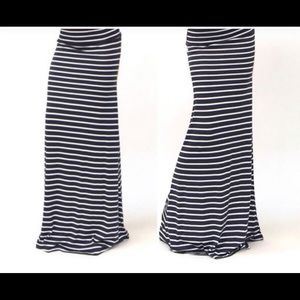 Maxi Shirt - black and White